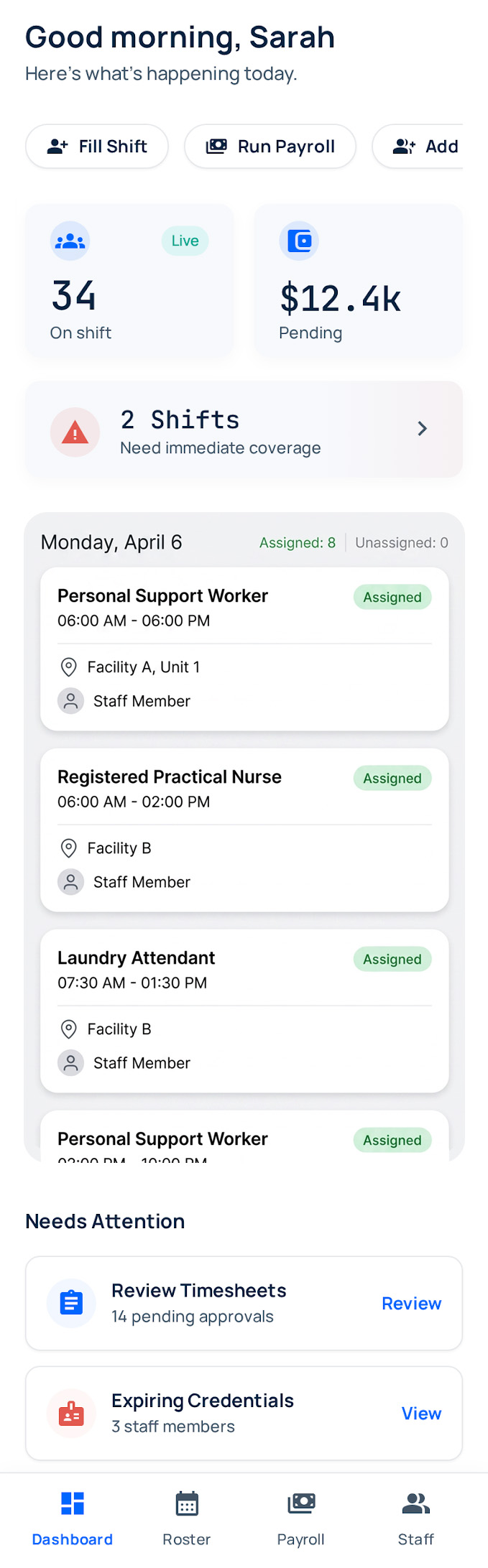 Worky | Healthcare Staffing Agency Software