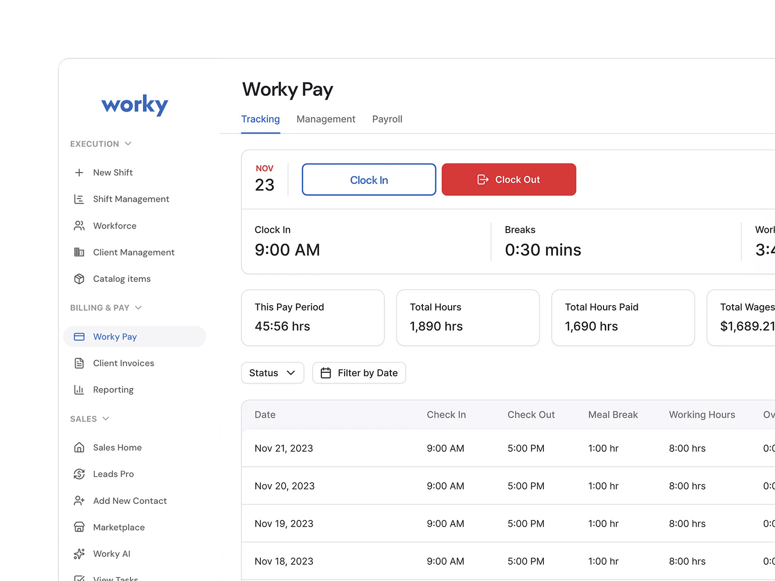 Worky | Healthcare Staffing Agency Software